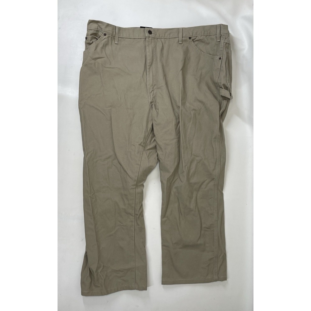 Dickies Relaxed Fit Straight Leg Carpenter Jeans Mens Size 46x30 Beige